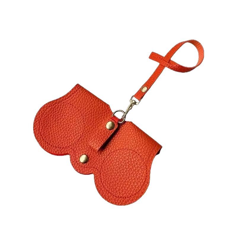 Creative And Convenient Glasses Bag, High-End Leather Portable Summer Sunglasses Sunglasses Bag