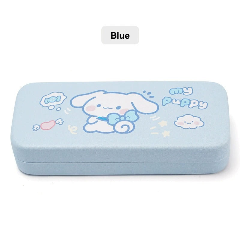 New Male Cartoon Portable Glasses Case, High-End, Pressure-Resistant And Anti-Fall Mirror Case, Primary School Student Storage Box, Female