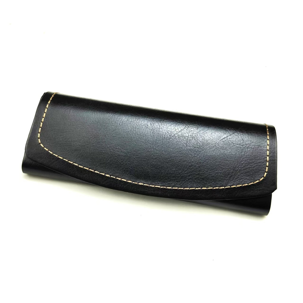 Genuine Oil Wax Leather Case - Flip-Top Unisex Anti-Pressure Outdoor