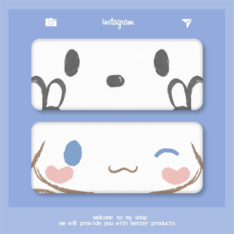 Pacha Dog Cartoon Print Glasses Case Cute Student Myopia Glasses Storage Box Sunglasses Case Sunglasses Case